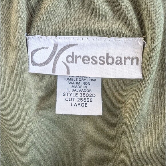 Y2K Fairy Grunge Dark Floral Dress Barn Skirt Green Gold Large - Picture 3 of 11